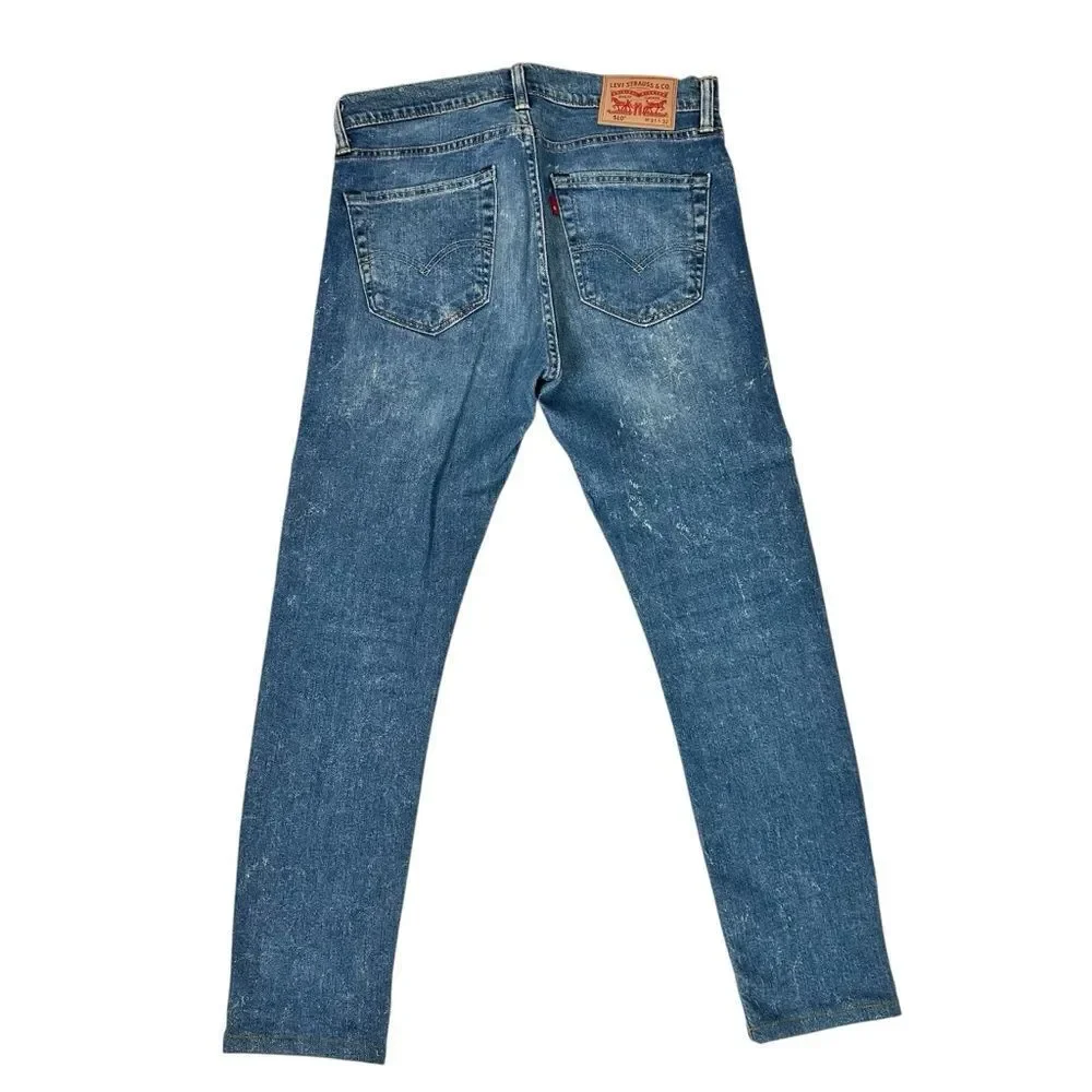 Levi’s 510 Skinny Jeans Men’s Low Rise 31 X 32 Blue Light Wash